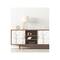 RoomMates White Mid-Century Beads Peel & Stick Wallpaper